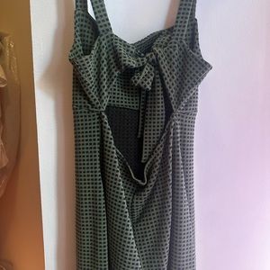 Free People Bardot Bow Back Mini Dress🐢